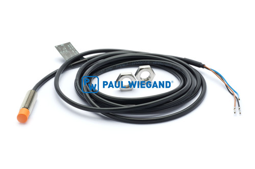 Näherungsschalter Faun Variopress Heckteil  Mini 7m³ M8x1 l: 40 lg: 2000 Schließer (no) (PNP) (01027510)