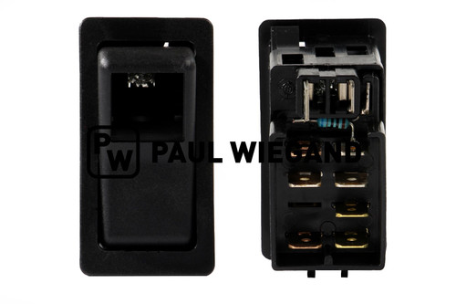 Kippschalter Bucher Municipal Citycat 5000 Armaturenbrett rastend I-0  (68044235)