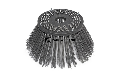 Cepillo de disco de alambre plano Johnston VT/VS 650 D: 415/700 d: 100 TK: 380 4 agujeros 4 filas (67052081)