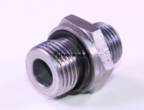 Racor DIN/ISO 2353/8434-1 G1/2"-12L (M18x1,5) ED galvanizado (68801106)