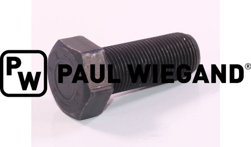 Tornillo cabeza hexagonal Bucher Municipal fijación eje viga DIN/ISO 961/8676 M18x1,5-45 acero 10,9 (68801184)