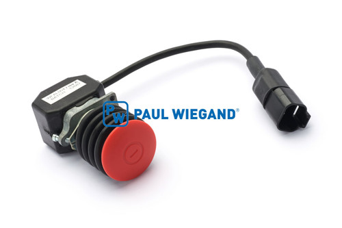 Botón de parada de emergencia HS Fahrzeugbau Olympus sección trasera de la unidad de mando completa (05050219)
