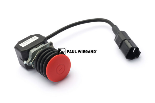 Botón de parada de emergencia HS Fahrzeugbau Olympus sección trasera de la unidad de mando completa (05050219)