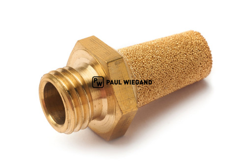 Silenciador Faun Viatec piezas estándar sistema neumático M12x1,5 bronce sinterizado (61800241)
