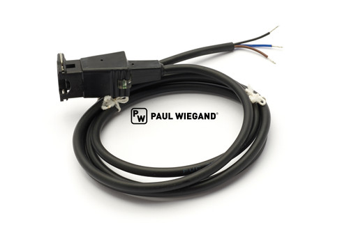 Steuerleitung Faun Variopress mit Ventilstecker Magnetspule 2-polig 3x0,5mm² lg: 2500 ab 2012 (01027542)