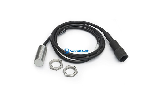 Interruptor de proximidad Zöller 369 con cable Interruptor de acuse de recibo M18x1 l: 48 lg: 1100 Contacto NC (nc) (PNP) (11223120)