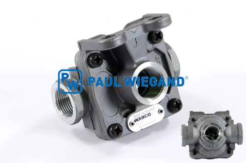 Wegeventil MUT Kehrmaschine Pneumatikanlage Kehrwalze M22x1,5 EBM: 38 Innengewinde  (56012002)