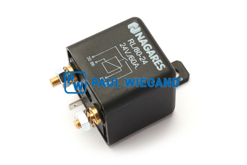 Relé de alto rendimiento Bucher Municipal Citycat 5000 24VDC 60A (68044087) Relé de alto rendimiento Bucher Municipal Citycat 5000 24VDC 60A (68044087)