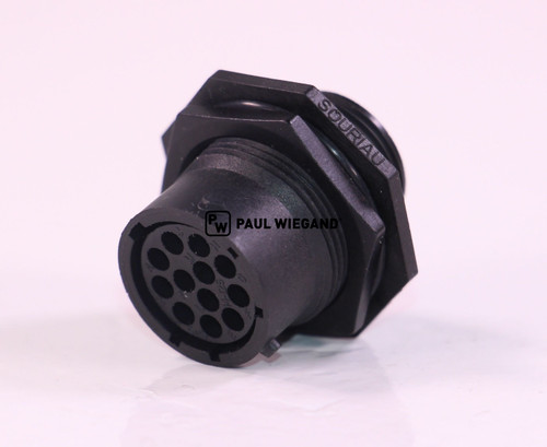 Steckdose Brock Normteile Aufbau-Anbauteile 12-polig  (64800037)