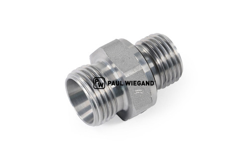 Racor atornillable Sistema hidráulico Schmidt Cleango 400/500 DIN/ISO 2353/8434-1 M16x1,5-12L (M18x1,5) galvanizado (63034396)