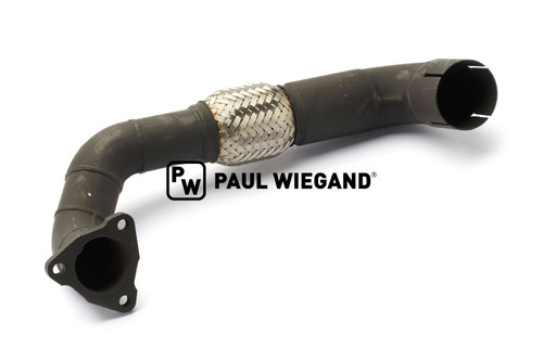 Tubo de escape Schmidt Swingo serie 200 con turbocompresor de tubo flexible (63024271)