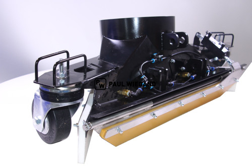 Boca de aspiración Bucher Municipal Citycat 5006 con accesorios de acero inoxidable pintado de negro (68042147)