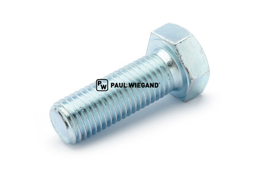 Tornillo de cabeza hexagonal DIN/ISO 933/4017 M16x45 galvanizado 10.9 (11012019)