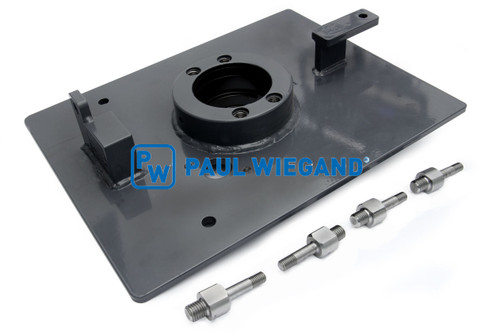 Placa de montaje transportador de cadena Dulevo 5000 izquierda EURO 6 (58012203)