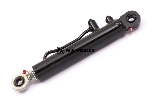 Cilindro hidráulico HS Fahrzeugbau cargador frontal XXL abridor de tapas KS: 25 Carrera: 200 EBM: 385 (05018550)