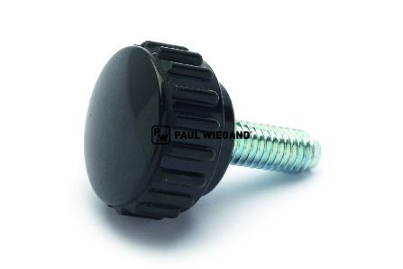 Tornillo moleteado Bucher Municipal piezas estándar M6x16 D: 20 l: 32 (68800210)