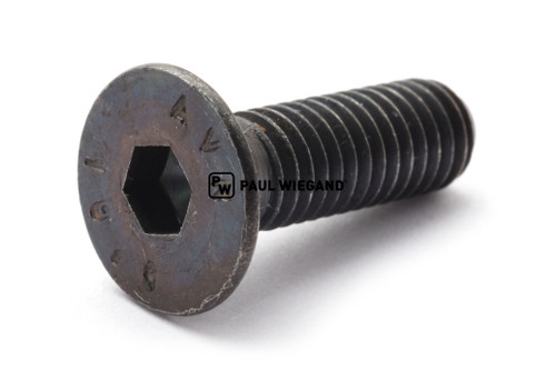 Tornillo avellanado con hexágono interior DIN/ISO 7991/10642 M6x20 bruñido 10.9 (90000014)