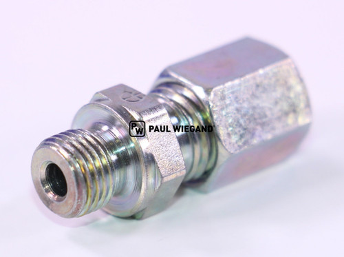Einschraubverschraubung Schmidt DIN/ISO 2353/8434-1 M10x1-6L (M12x1,5) verzinkt (63800371)