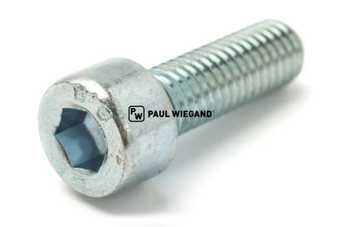 Tornillo de cabeza cilíndrica con hexágono interior DIN/ISO 912/4762 M5x16 galvanizado 8.8 (11330103)