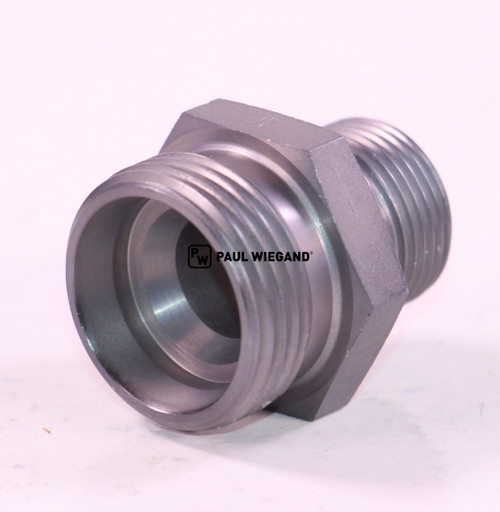 Racor roscado DIN/ISO 2353/8434-1 M22x1,5-22L (M30x2) galvanizado (68801256)