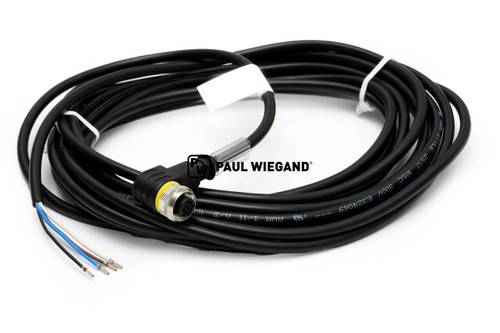 Cable de control M12x1 4 polos 4x0,34mm² lg: 5000 (07012048)