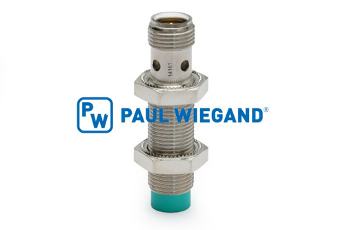 Interruptor de proximidad Haller x1/x2 Estribo M12x1 l: 44,5 Antivalente (PNP) (03902007)
