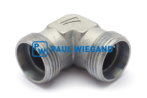 Racor codo DIN/ISO 2353/8434-1 22L (M30x2) galvanizado (10013189)