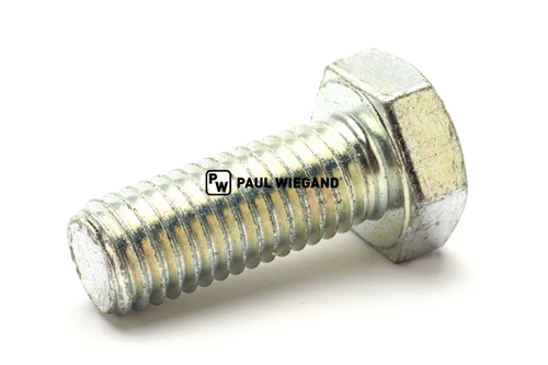 Tornillo de cabeza hexagonal DIN/ISO 933/4017 M12x30 galvanizado 10.9 (90000322)