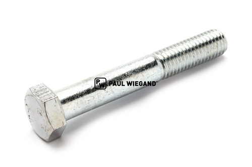 Tornillo de cabeza hexagonal con vástago DIN/ISO 931/4014 M12x80 galvanizado 8.8 (90000294)