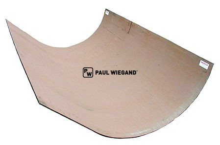 Faun Grange placa de bandeja para la sección trasera 2022x2060x6mm Hardox (70017111)