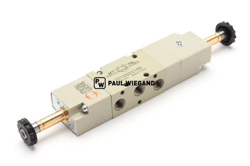 Válvula neumática Norba L500 1/8" 5/3 vías (17040013)