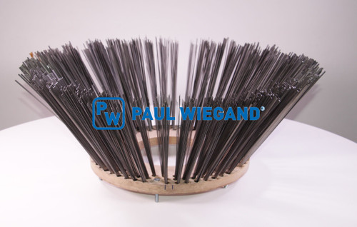Tellerbesen Scarab Minor Holz/Flachdrahtbesatz D: 400/700 TK: 360 6-Loch (57012001)