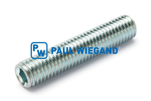 Tornillo prisionero con cúpula cónica DIN/ISO 913/4026 M10X50 galvanizado (61800086)
