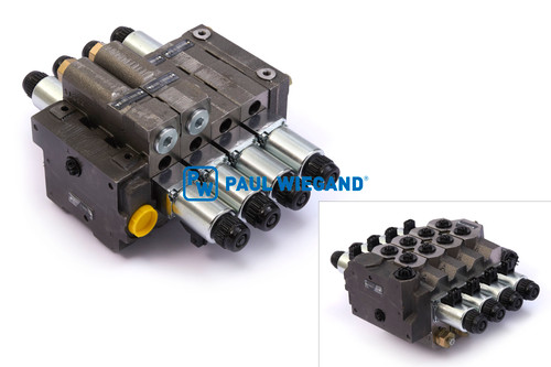 Bloque de control principal Sistema hidráulico Faun Viatec AK 461 "H" (61084066)