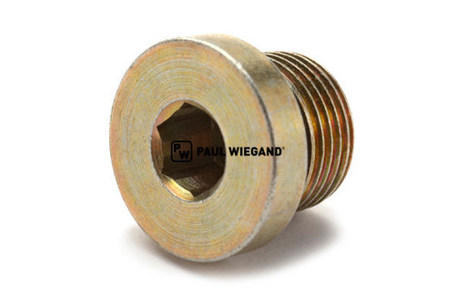 Tornillo de cierre con hexágono interior Schörling 2R para bomba hidráulica 3/8" (08017060)