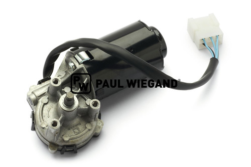Wischermotor Bucher Municipal Citycat 2000 Scheibenwaschanlage Frontscheibe 12VDC (68024037)