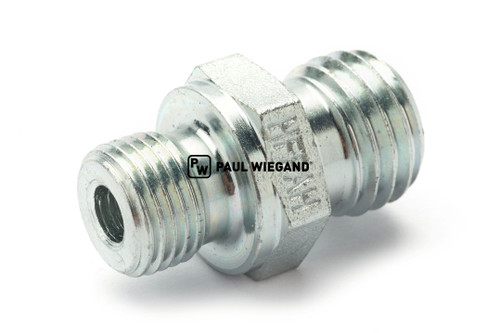 Racor DIN/ISO 2353/8434-1 G1/8"-6L (M12x1,5) galvanizado (61082020)