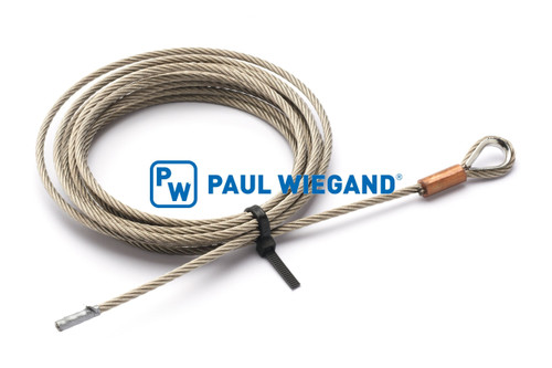 Cable de acero Faun Viatec Viajet 6-7 para elevación del tamiz de hojas D: 4 l: 3033 (61036118)