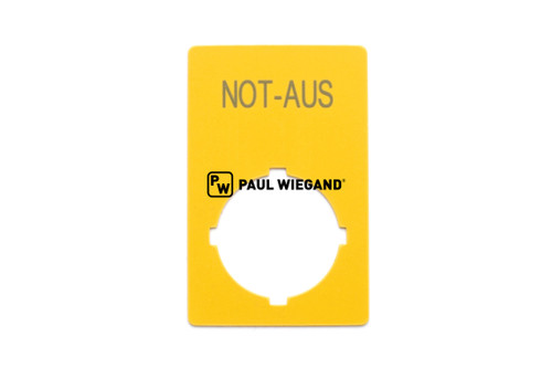 Señal de parada de emergencia MUT Unidad operativa Variopress (14900041)