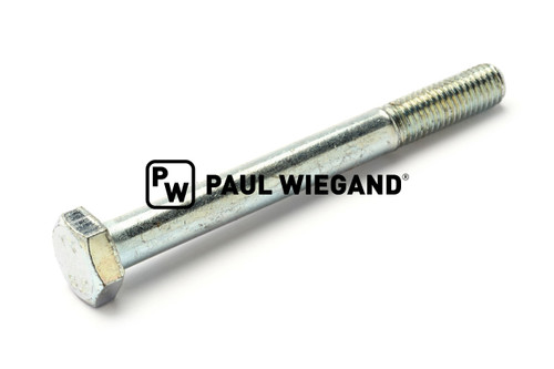 Tornillo de cabeza hexagonal con vástago DIN/ISO 931/4014 M10x100 galvanizado 8.8 (68800350)