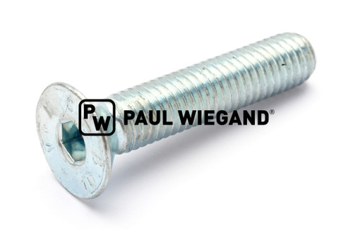 Senkschraube mit Innensechskant DIN/ISO 7991/10642 Vollgewinde M8x45 verzinkt 10.9  (63800155)