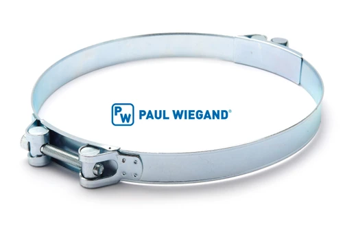 Abrazadera de perno de bisagra Faun Viatec piezas estándar galvanizado D: 259 b: 30 (61800074)