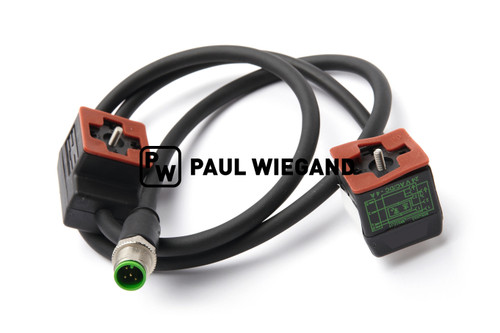 Doppelventilleitung Zöller 2301 Delta Ventilstecker M12 2-fach lg: 600 ab 01/2009  (11380073)