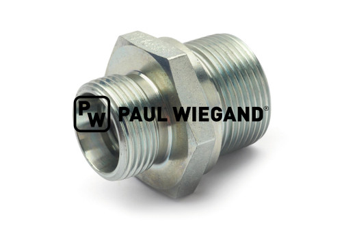 Einschraubverschraubung Bucher Municipal Citycat 5000 Rohrleitung Adblue DIN/ISO 2353/8434-1 M26x1,5-15L (M22x1,5) verzinkt (68044349)