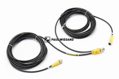 Cable de mando Schörling 3R II- Detector de proximidad transversal sección trasera M12-M12-M12 lg: 5000 (08027374)