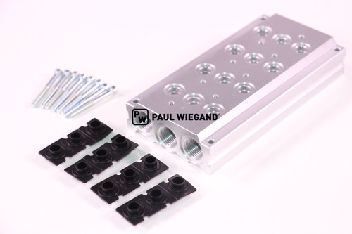 Placa base Schmidt SK650 válvula neumática cuádruple (63084068)
