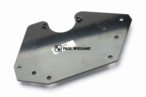 Placa de cojinete Faun Viatec Viajet 6-7 barrido rodillo motor hidráulico izquierda (61032048)