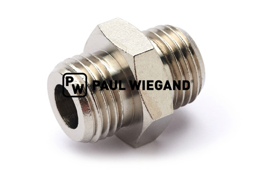 Boquilla doble Bucher Municipal G1/4" rosca macho (68800293)