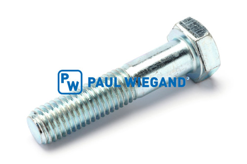 Tornillo de cabeza hexagonal con vástago DIN/ISO 931/4014 M14x65 galvanizado 8.8 (17010046)