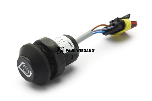Pulsador HS Fahrzeugbau Unidad de mando Olympus parte trasera "START DAUERZYKLUS" (05050476)